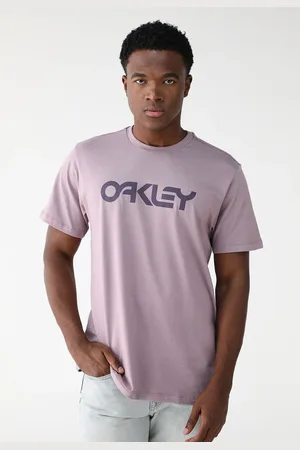 Oakley Camiseta Reta Logo Lilás