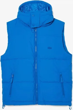 Lacoste Colete esportivo com crocodilo acolchoado
