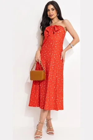 QUINTESS Vestido Feminino Liberty Em Malha Fria