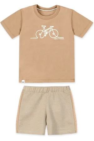 Marisol Infantil - Conjunto Curto Biker Masculino