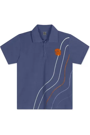 Tigor T. Tigre Infantil - Camisa Polo Manga Curta Masculina