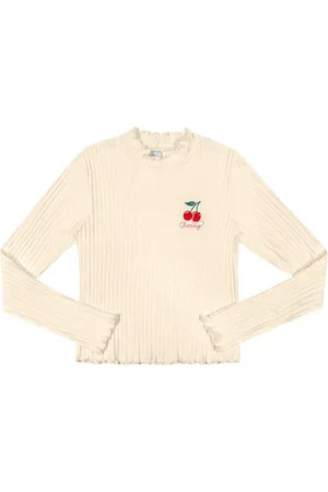 Lecimar Infantil - Blusa Em Canelado Crochê 1601114