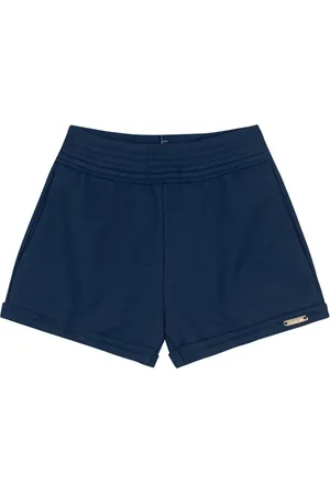 Brandili Infantil - Shorts Básico Menina Em Moletinho