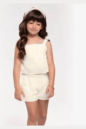 TRICK NICK Infantil - Conjunto Regata Com Shorts Em Laise