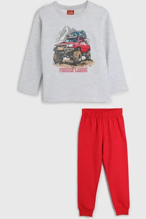 KYLY Infantil - Conjunto 2pçs Manga Longa Blusa E Calça