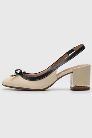 BEIRA RIO Scarpin Slingback Laço