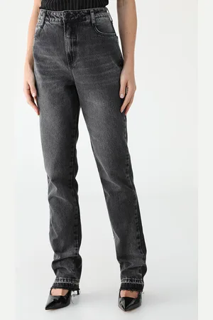 Colcci Calça Jeans Mom Pocket Preta