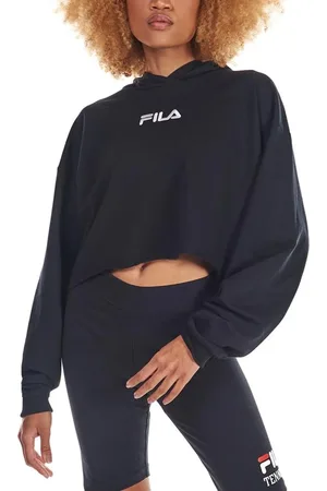 Fila Casaco Com Capuz Cropped Comfort Easy Feminino