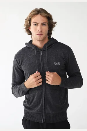Red Nose Jaqueta Tricot Reta Logo Preta