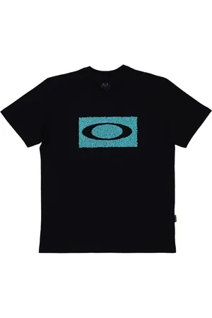 Oakley Camiseta Masculina Ellipse Organic Print Tee - Astral Blue - G Preto