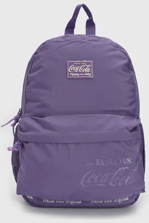 Coca-Cola Mochila Costas Logo Roxa