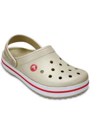Crocs Sandália Crocband Stucco/Melon - 35