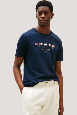 Tommy Hilfiger Camiseta Multi Bandeiras Hilfiger