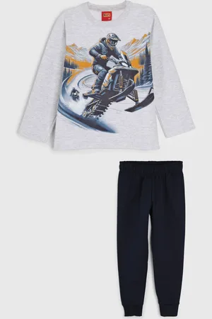 KYLY Infantil - Conjunto 2pçs Manga Longa Blusa E Calça