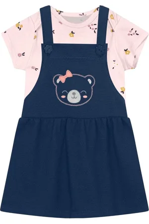 Brandili Infantil - Conjunto menina de ursinho Baby