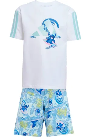 adidas Infantil - Conjunto Camiseta x Disney Lilo and Stitch