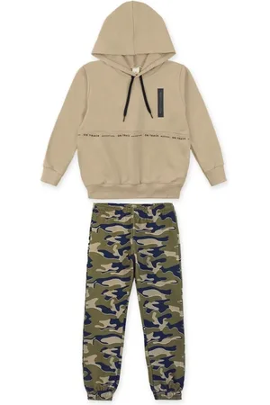 Marisol Infantil - Conjunto Longo Militar Masculino