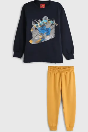 KYLY Infantil - Conjunto 2pçs Manga Longa Blusa E Calça