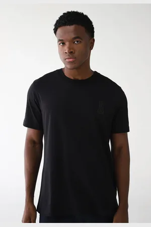 Aramis Camiseta Reta Logo Preta