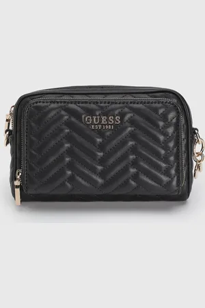 Guess Bolsa Transversal Alça Removível Preta
