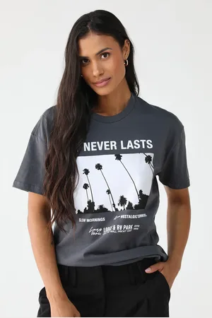 Vans Camiseta Oversized Neverlasting Grafite