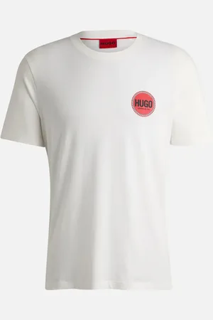 HUGO BOSS Camiseta Regular Danetchorb Branca
