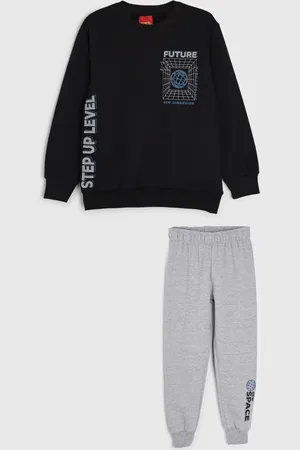 KYLY Infantil - Conjunto 2pçs Manga Longa Blusa E Calça