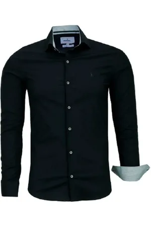 Amil Camisa Social Manga Longa Lisa com Elastano Exclusivo