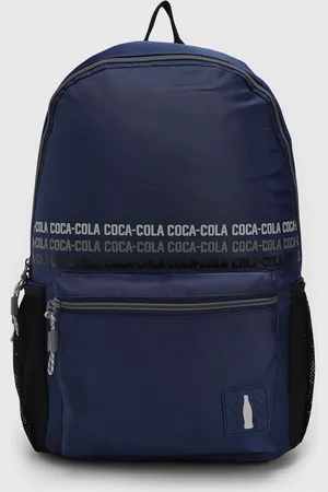 Coca-Cola Mochila Costas Logo Azul-Marinho