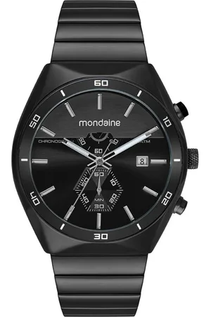 Mondaine Relógio Masculino Cronógrafo Mostrador em Camadas