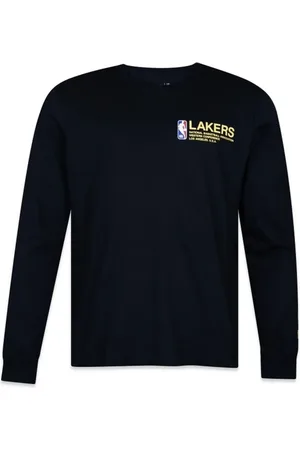 New Era Camiseta Manga Longa NBA Los Angeles Lakers Institutional Style