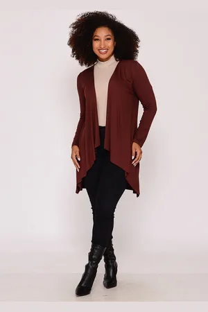 BBonnie Cardigan Manga Longa Isadora