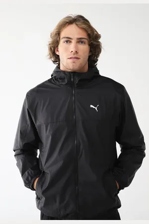PUMA Jaqueta Corta Vento Regular Essentials Preta