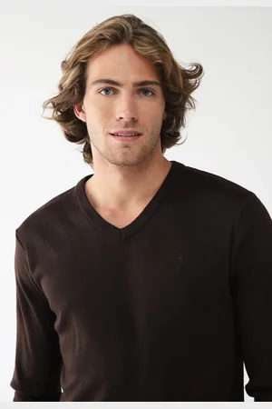 Aleatory Suéter Tricot Slim Mini Icon Marrm