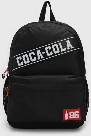 Coca-Cola Mochila Costas Logo Preta
