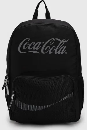 Coca-Cola Mochila Costas Logo Preta