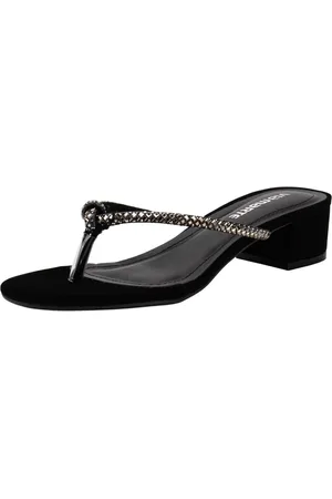 VIA MARTE Tamanco Feminino Salto Grosso 106016 5836016