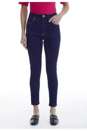 Traymon Calça Jeans Skinny 5 Bolsos Marinho