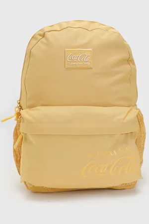 Coca-Cola Mochila Costas Logo Amarela