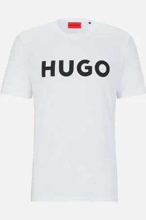 HUGO BOSS Camiseta Regular Dulivio 120 Branca