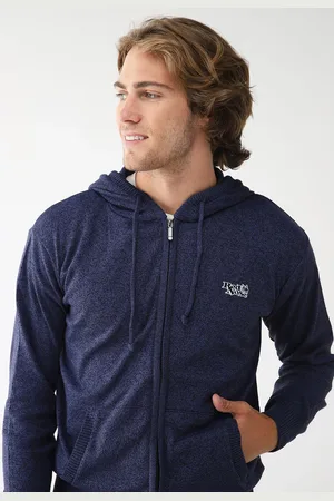 Red Nose Jaqueta Tricot Reta Logo Azul
