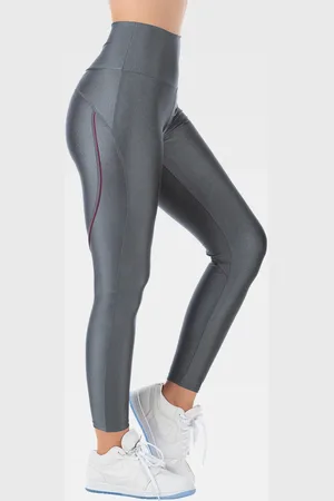 Summer Soul Calça Legging Fitness Cirrê Cós Alto