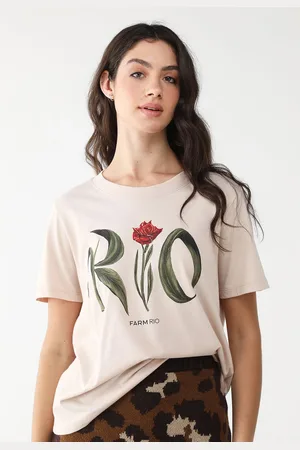 Gentleman Farmer Camiseta Reta Rio Flor