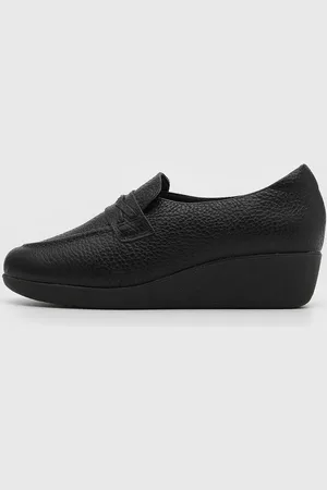 USAFLEX Mocassim Anabela Liso