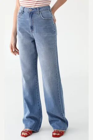 Forum Calça Jeans Wide Leg Pocket