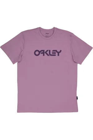 Oakley Camiseta Mark 2 SS Tee - Athletic Heather Grey - M Roxo