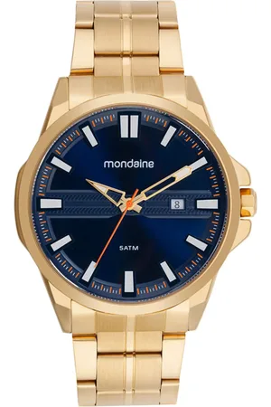 Mondaine Relógio Masculino Mostrador 3D Calendário