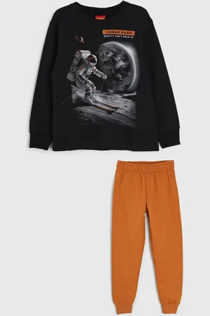 KYLY Infantil - Conjunto 2pçs Manga Longa Blusa E Calça