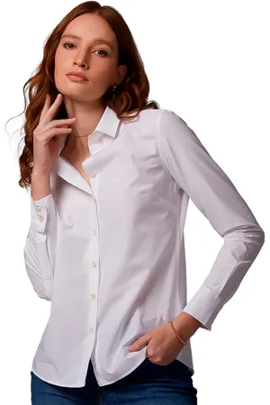 Dudalina Camisa Tricoline Regular OU24 Feminino
