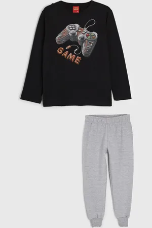 KYLY Infantil - Conjunto 2pçs Manga Longa Blusa E Calça